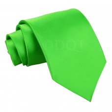 Egyszínű nyakkendő - alma zöld