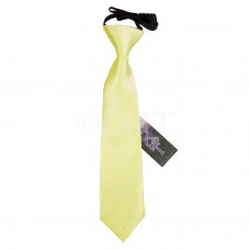Gumis gyermek nyakkendő - halvány sárga