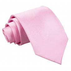Egyszínű nyakkendő - babarózsaszín