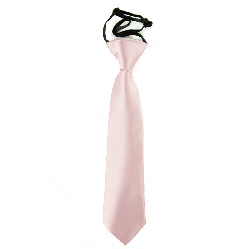 Gumis gyermek nyakkendő - rózsaszín