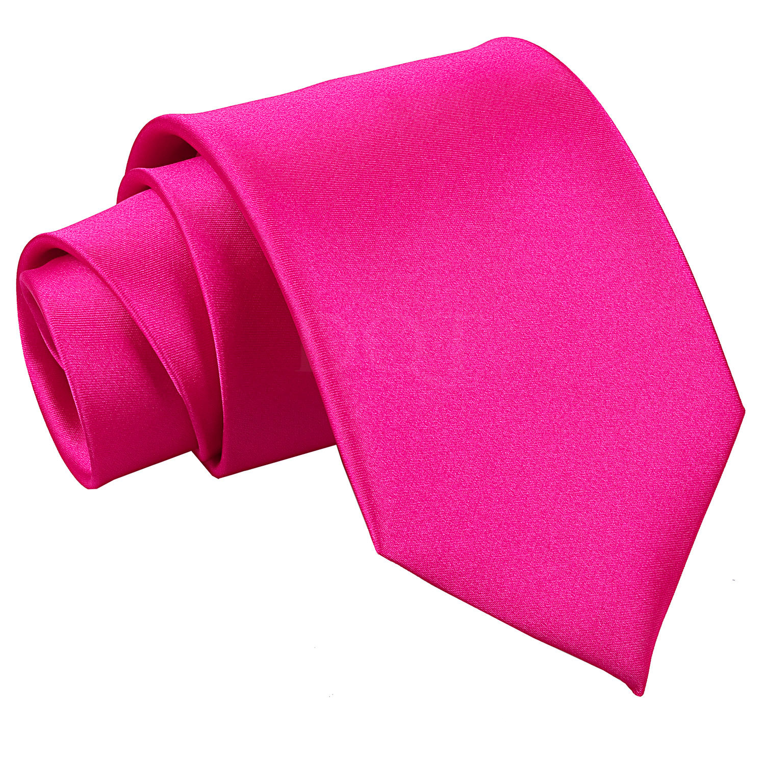 Egyszínű nyakkendő - pink
