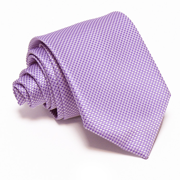 Lila nyakkendő - anyagában mintás