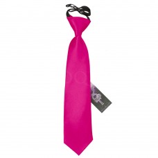 Gumis gyermek nyakkendő - pink